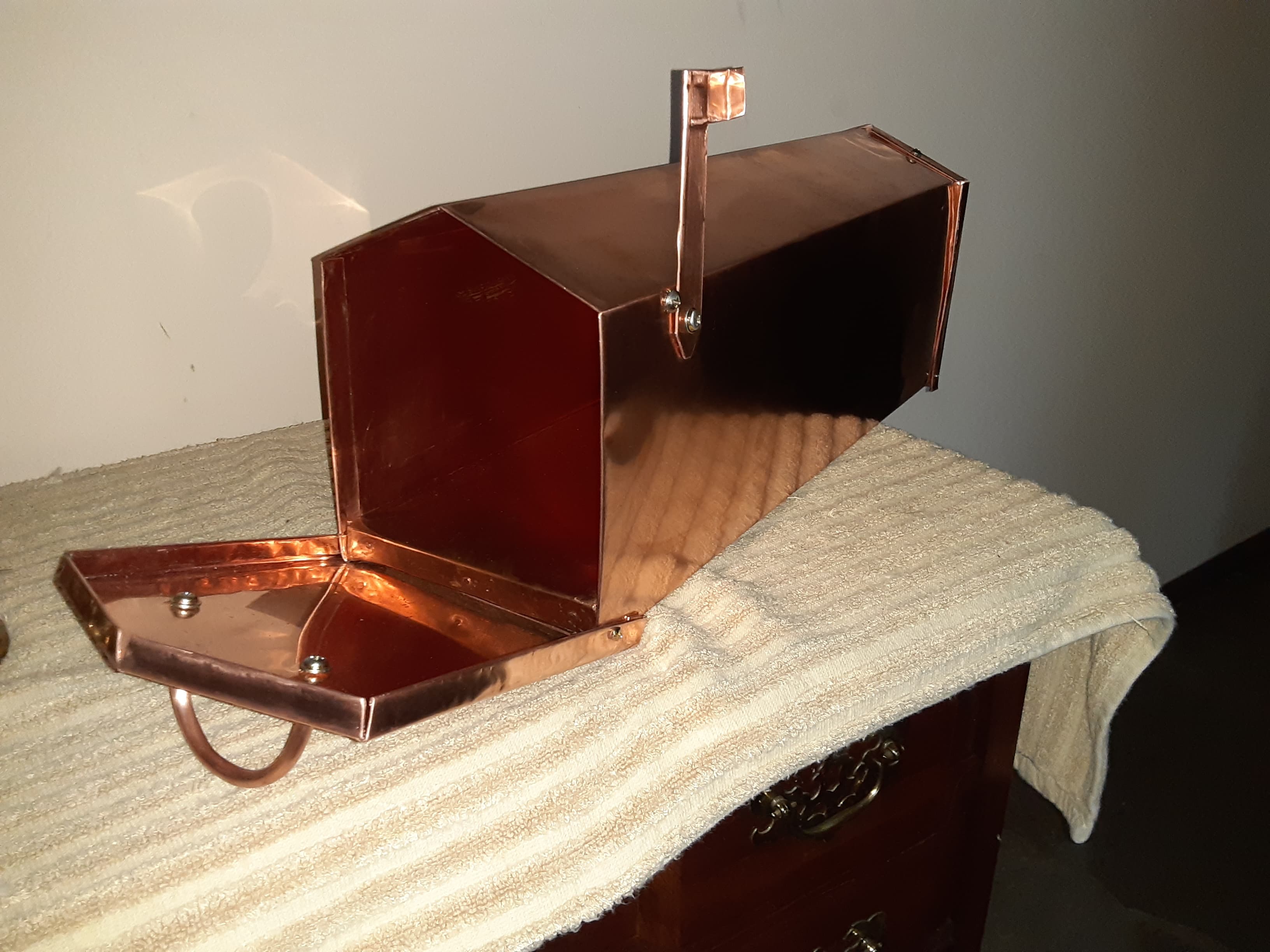Custom Copper Mailbox