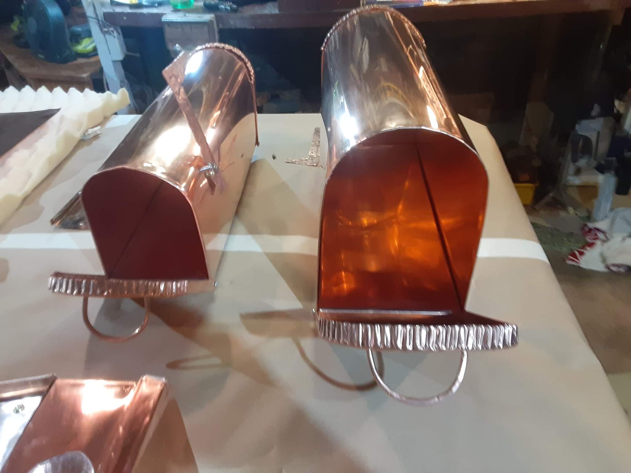 Dome Style Copper Mailboxes