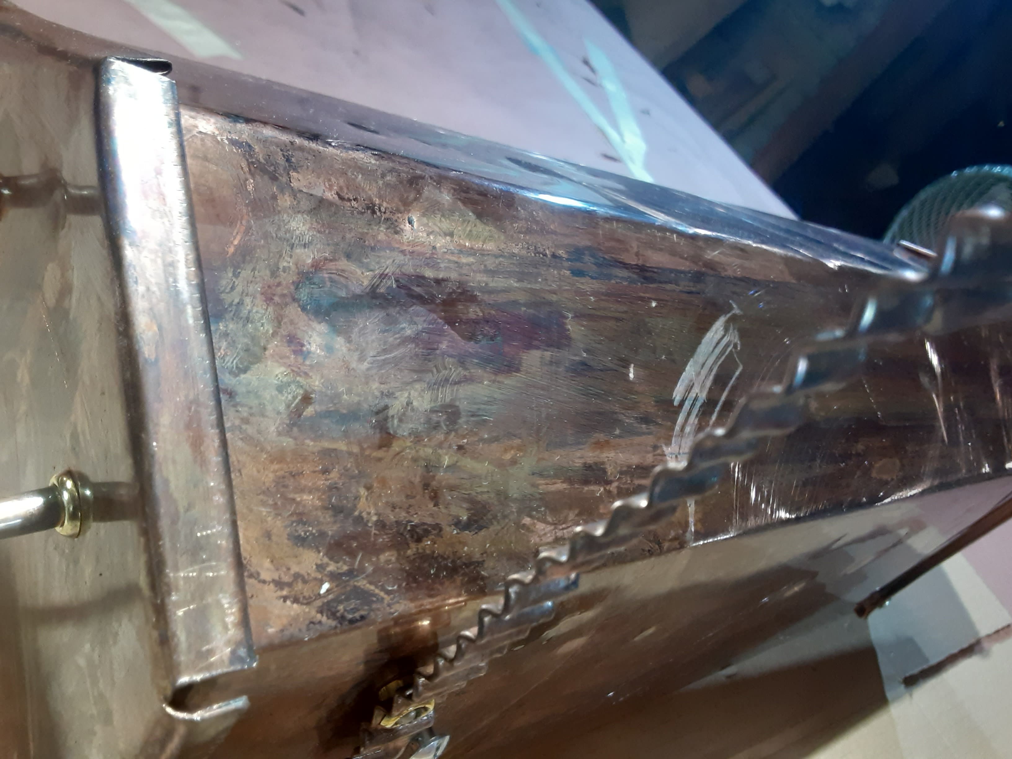 Tortoise Style Copper Mailbox