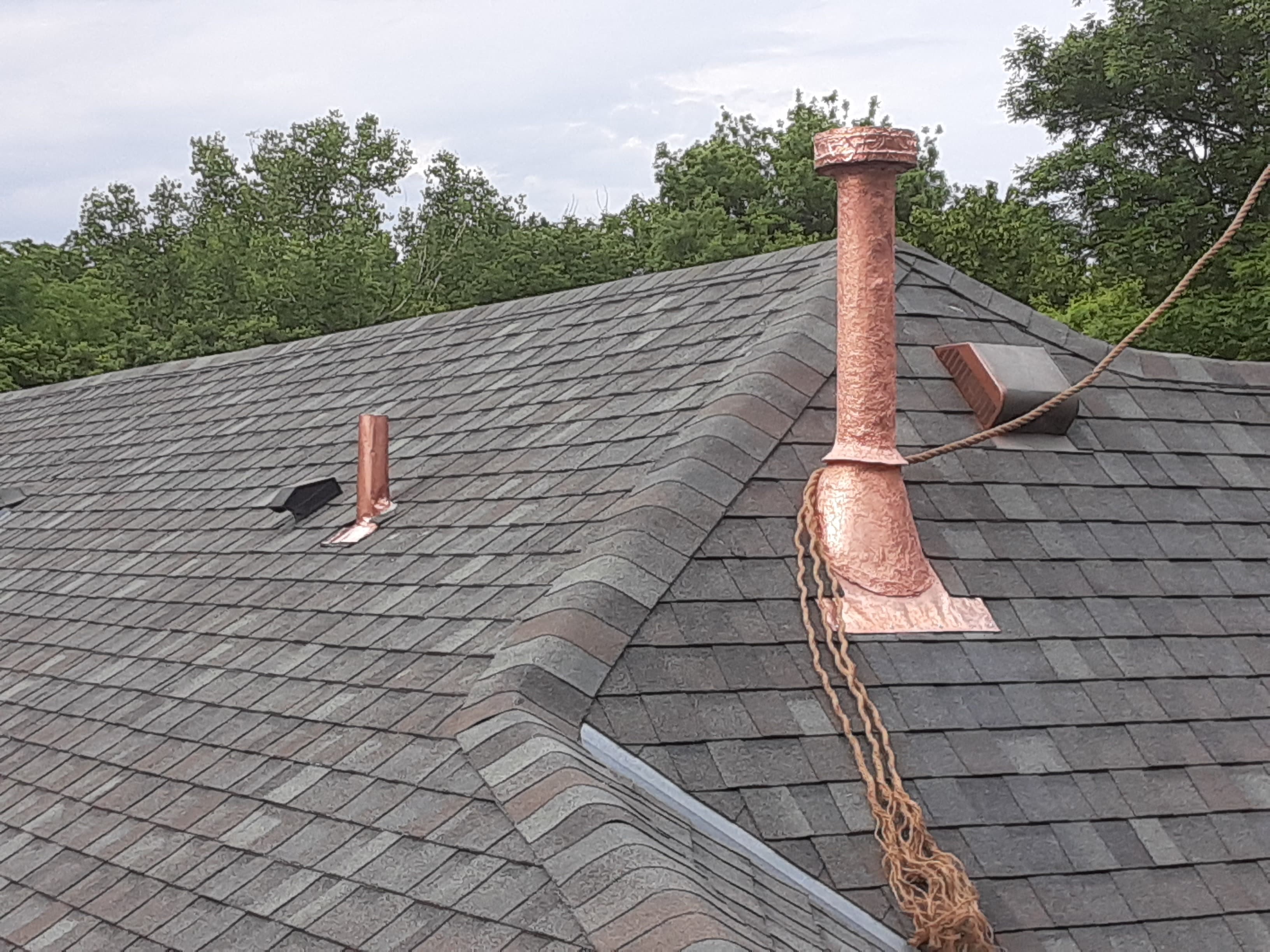 Copper Flue & Soil Stacks